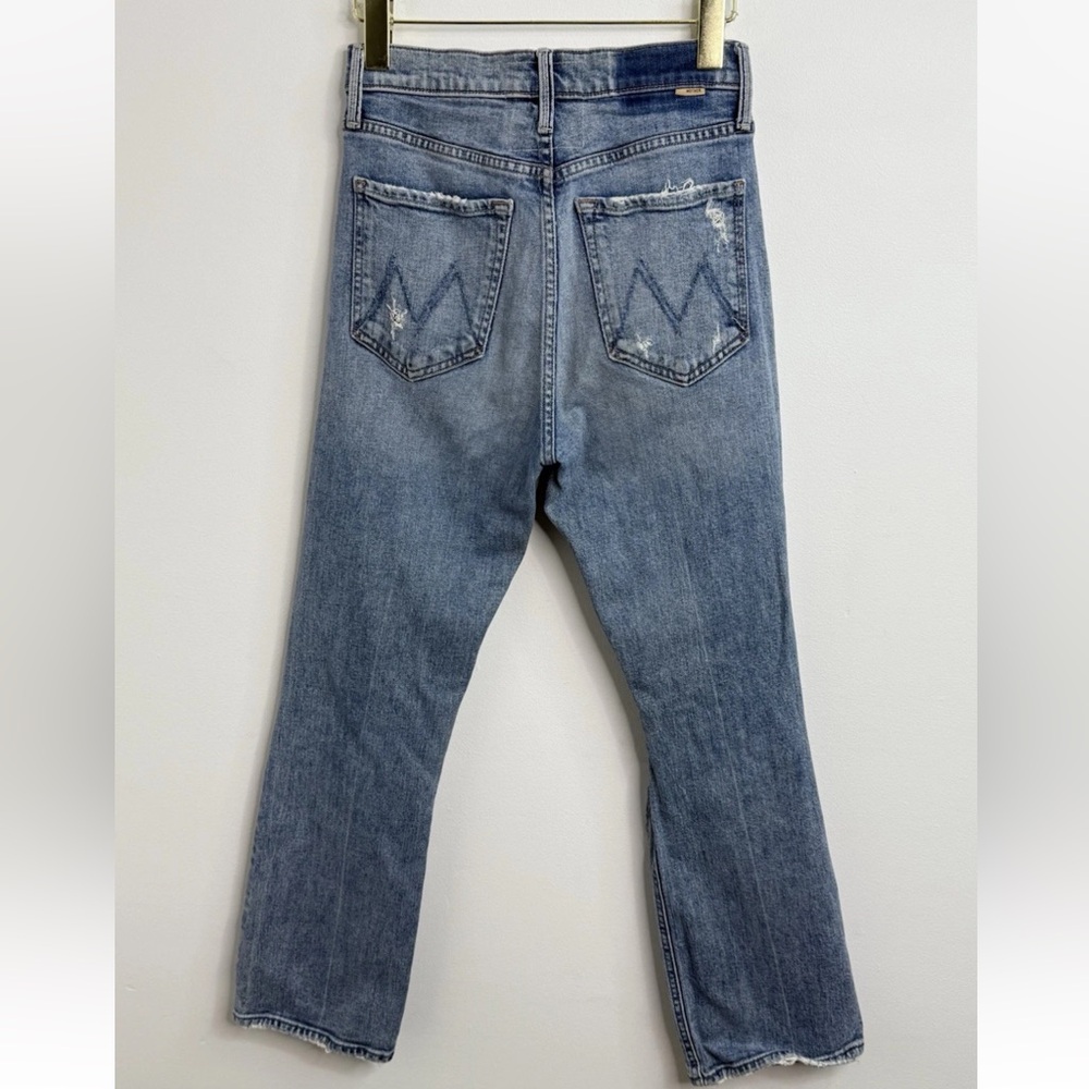 Mother Superior The Tripper 20 Minutes of Fame Light Wash Denim Jeans Size 26 - Picture 2 of 16